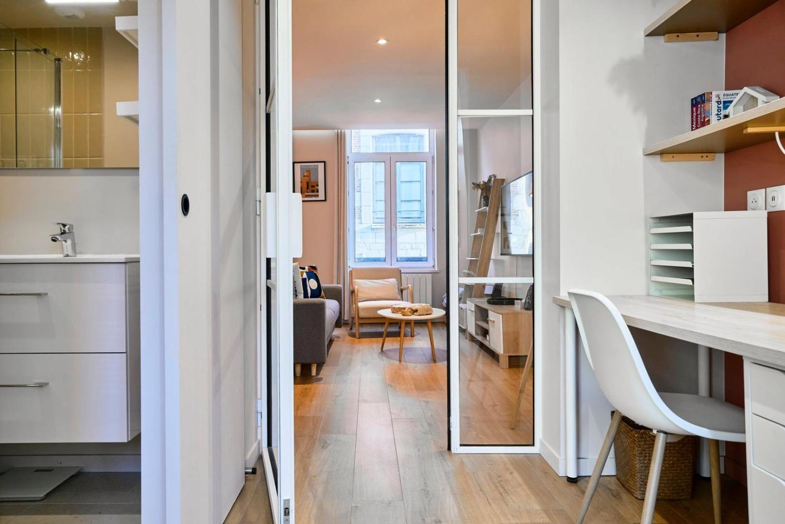 Apartment With Parking In The Heart Of Old Lille Exteriér fotografie