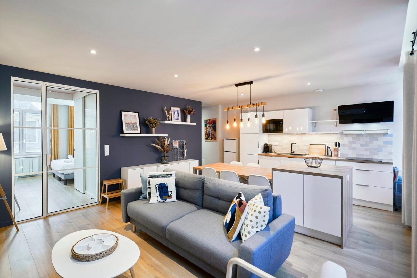 Apartment With Parking In The Heart Of Old Lille Exteriér fotografie